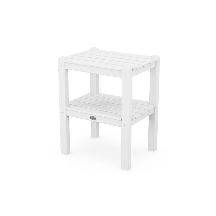 Polywood: POLYWOOD Two Shelf Side Table in Sand - Image 15
