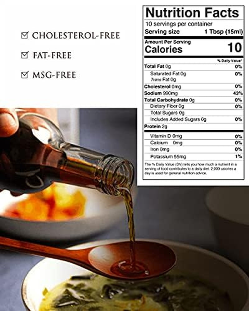 Wangshin Fish Sauce (5 Fl Oz/Aged 2 Years) - Anchovy and Salt Fermented in a Korean Traditional Clay Pot - Image 9