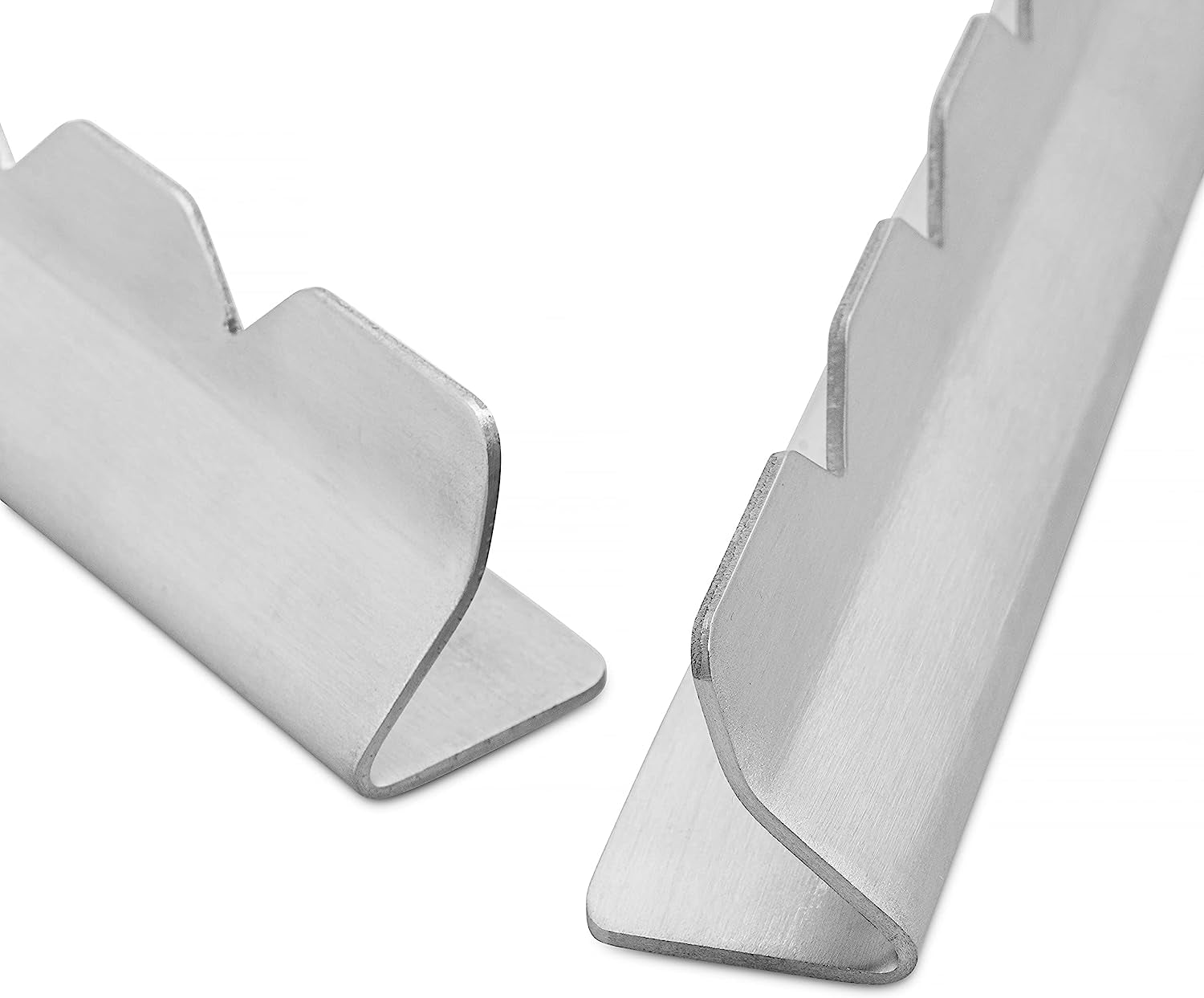 RIMCROW Kabob Rack for Grill. Oven or Smoker; Holds Shish Kebab Skewers for BBQ; Stand Is Compatible with Round. Flat. Metal. or Bamboo Skewer Sticks; Includes Basting Brush and Silicone Mitt - Image 5