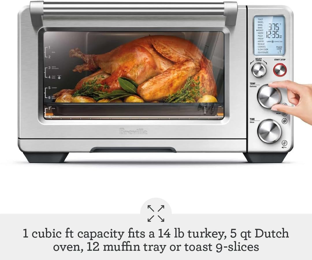 Breville BOV900BSS Smart Oven Air Fryer Pro and Convection Oven. Brushed Stainless Steel - Image 3