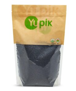 Yupik Organic Ancient Black Rice. 2.2 Lb (35.2 Oz). USDA Certified. Kosher. Gluten-Free. Whole Grain. Ideal for Cooking. Side Dishes. and Salads