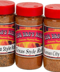 BBQ BROS RUBS (Western Style) - Ultimate Barbecue Spices Seasonings Set - Use for Grilling. Cooking & Smoking - Meat Rub. Dry Marinade. Rib Rub & Meat Seasoning - Great On; Steak. Chicken. Pork. Beef. Brisket - Backed with 100% Customer Guarantee