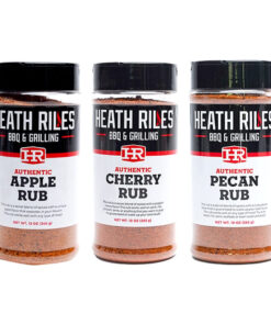 Heath Riles Apple. Cherry and Pecan Rub Seasonings Bundle