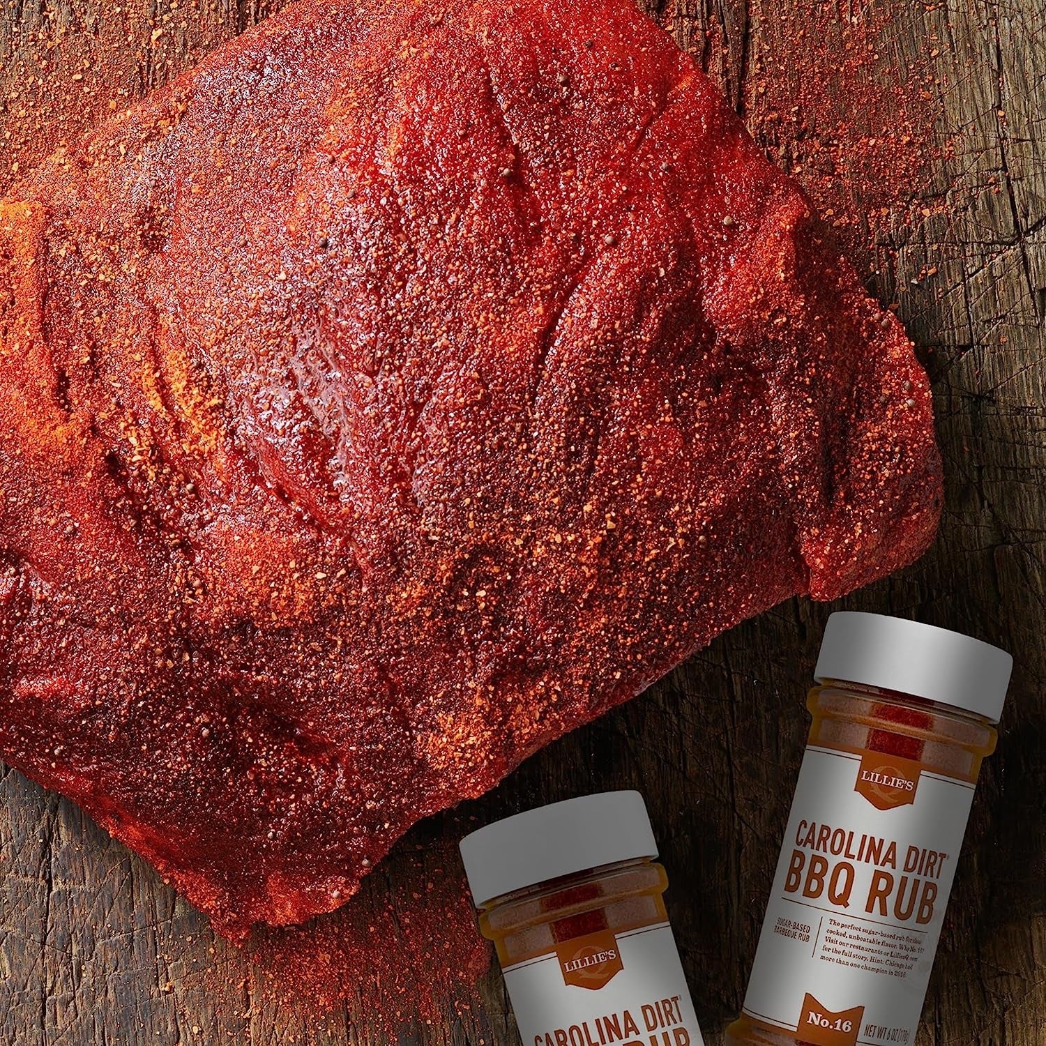 Lillie'S Q - Carolina Dirt BBQ Rub. Sugar-Based BBQ Rub. Traditional Carolina Barbeque Rub. Sweetened Blend of Southern Spices. Perfect Barbeque Seasoning for Ribs. Pork. & Fries (6 Oz. 2-Pack) - Image 5