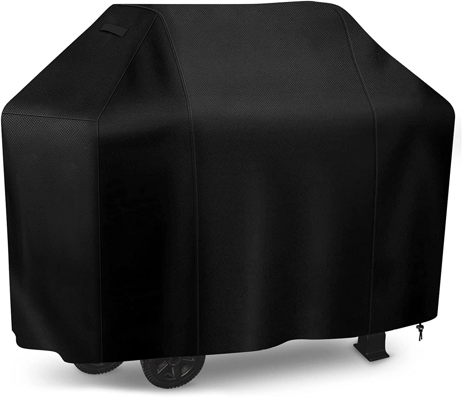 Grill Cover 58 Inch. Icover Waterproof BBQ Gas Grill Cover. Polyester Easy On/Off. Dustproof Fade Resistant for Weber Char-Broil Nexgrill and More Grills