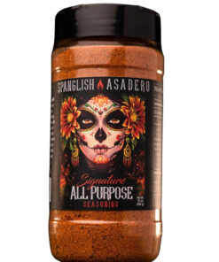 Spanglish Asadero 10Oz Signature All Purpose | Mexican Seasoning for Steak. Chicken. Pork. Lamb. and Elote | Low Sodium. Gluten-Free BBQ Rub for Smoking or Grilling