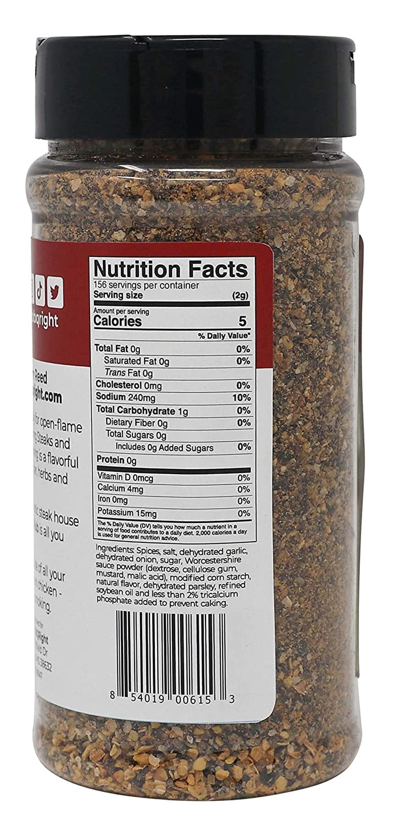 Killer Hogs Steak Rub | Championship BBQ and Grill Seasoning for Beef. Steak. Burgers. and Chops | Salt. Pepper. Herbs. and Spices | 11 Ounces - Image 3