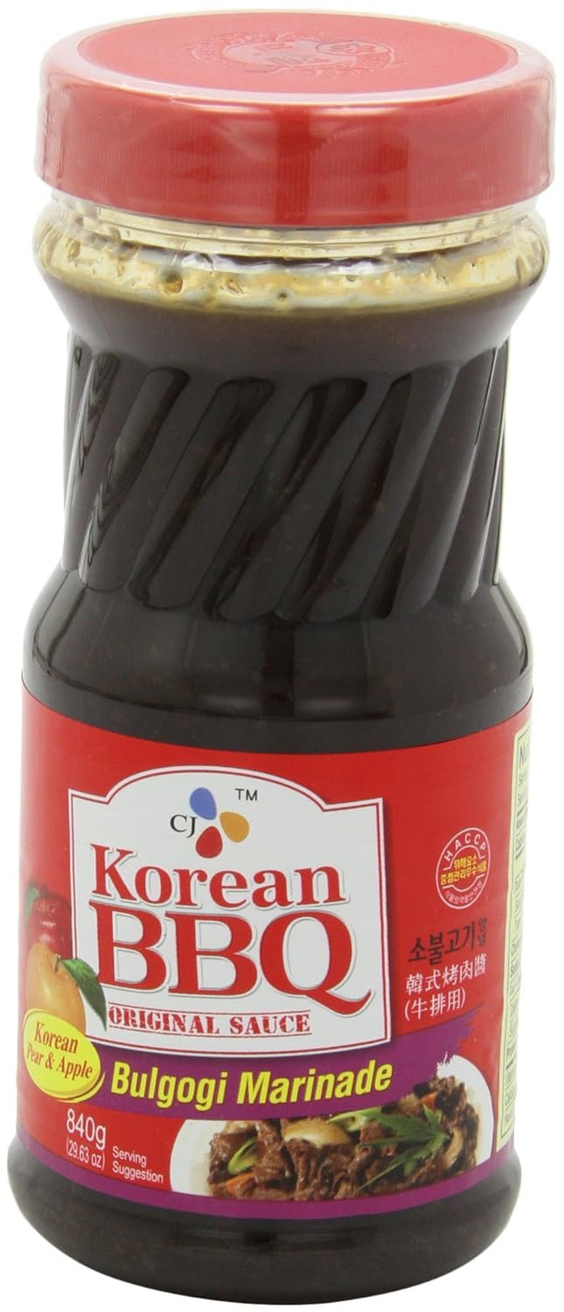 CJ Korean BBQ Sauce. Hot & Spicy (Chicken & Pork). 29.63-Ounce Bottles (Pack of 4) - Image 3