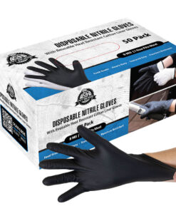 PB 50ct Disp Nitrile Glvs w/2pc Ctn Glvs