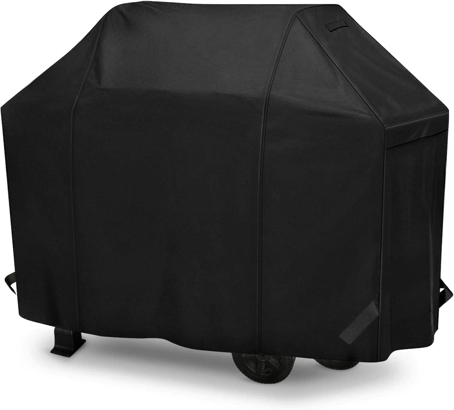 Icover Gas Grill Cover 58 Inch 600D Canvas Waterproof UV Resistant Heavy Duty BBQ Cover 7130 for Weber 3 Burner Grill.Char Broil.Holland. Jenn Air