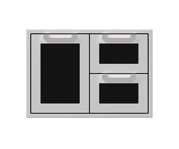 Hestan: 36 Double Drawer and Storage Door Combo - Image 2