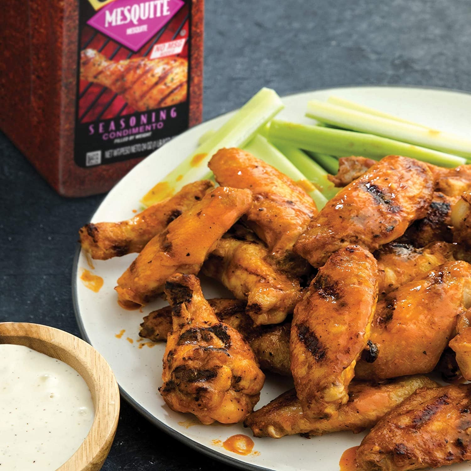 Mccormick Grill Mates Mesquite Seasoning. 24 Oz - One 24 Ounce Container of Mesquite BBQ Spice. Versatile Use in Marinades. Meats. Dressings and More - Image 3