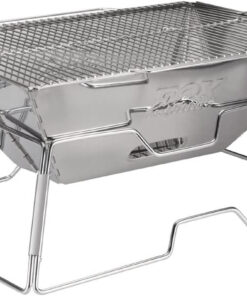 Quick Grill Large: Portable Camping Charcoal Grill with Carrying Bag for Backpacking / 304 Stainless Steel Grill/Outdoor Stove Burner/Hiking Travel Picnic BBQ