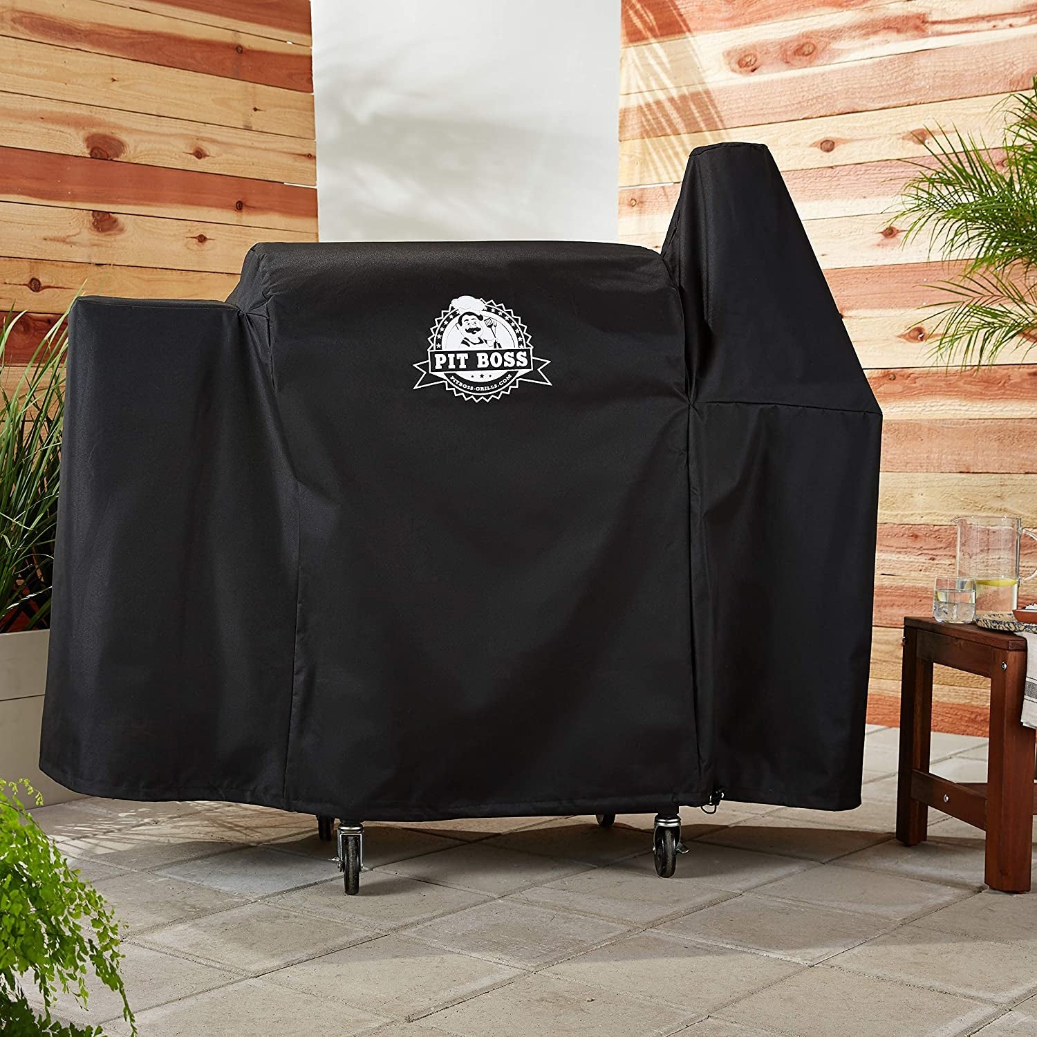 Pit Boss Grills 73821 Pit Boss Deluxe and 820 Pro Series Pellet Grill Cover. PB820D. Black - Image 6