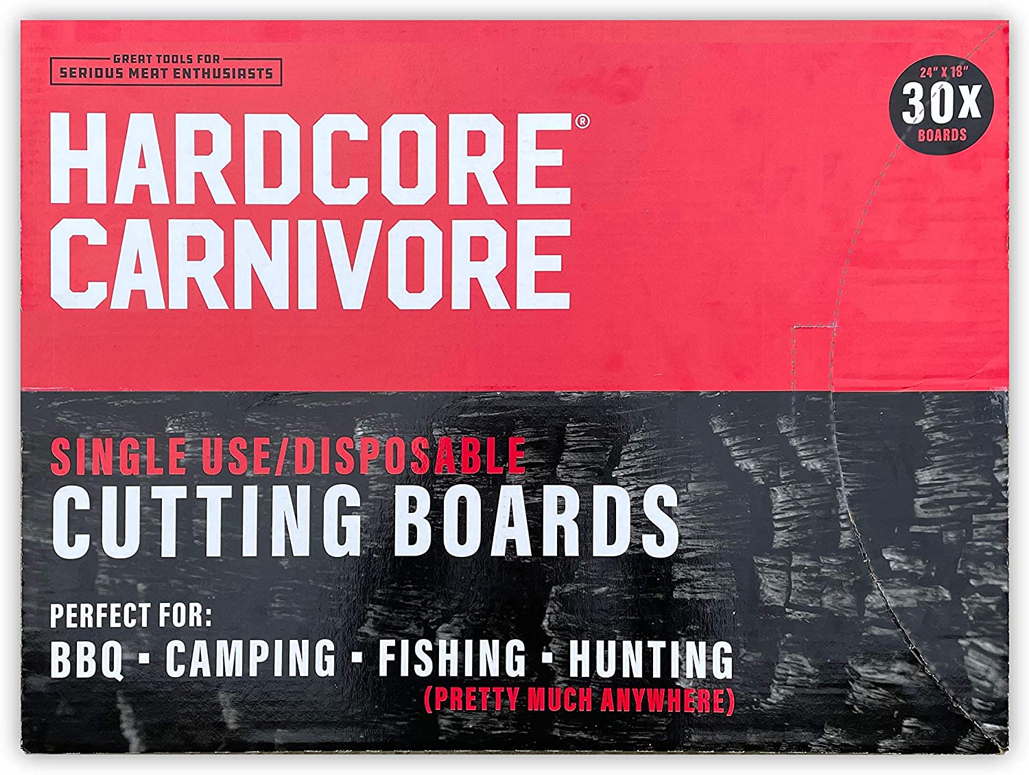 Hardcore Carnivore: Disposable Cutting Boards-30pc - Image 4