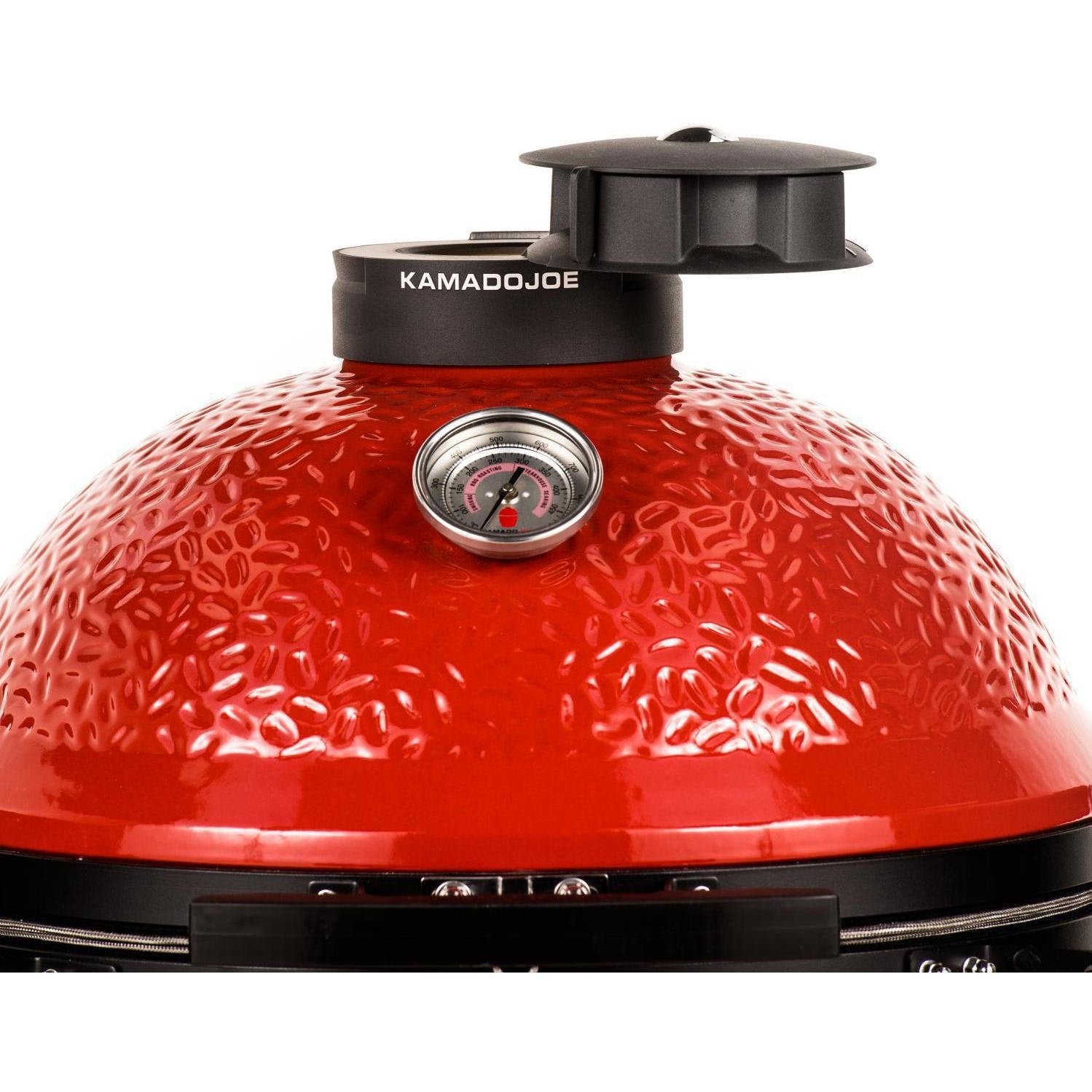 Kamado Joe: Classic Joe III w/ Cart. Hyperbolic Insert. Aluminum Side Shelves. Heat Def. D&C. Tools - Image 14