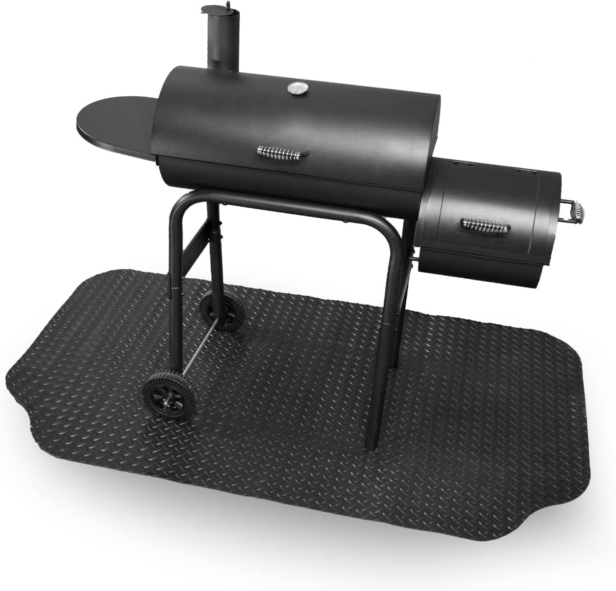 8D-075-30C-4L Deck and Patio Grill Mat. 30 X 48. Black - Image 2