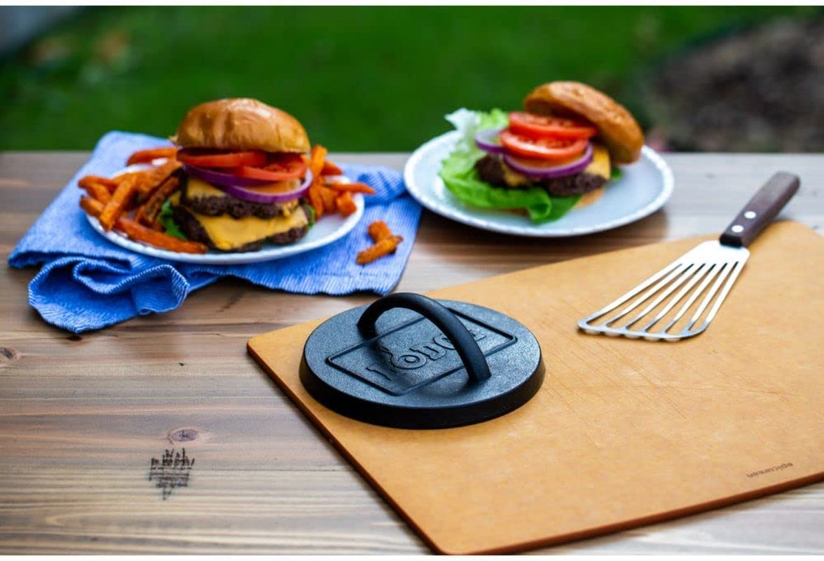 Lodge 6.25 Burger Press. Cast Iron - Image 9