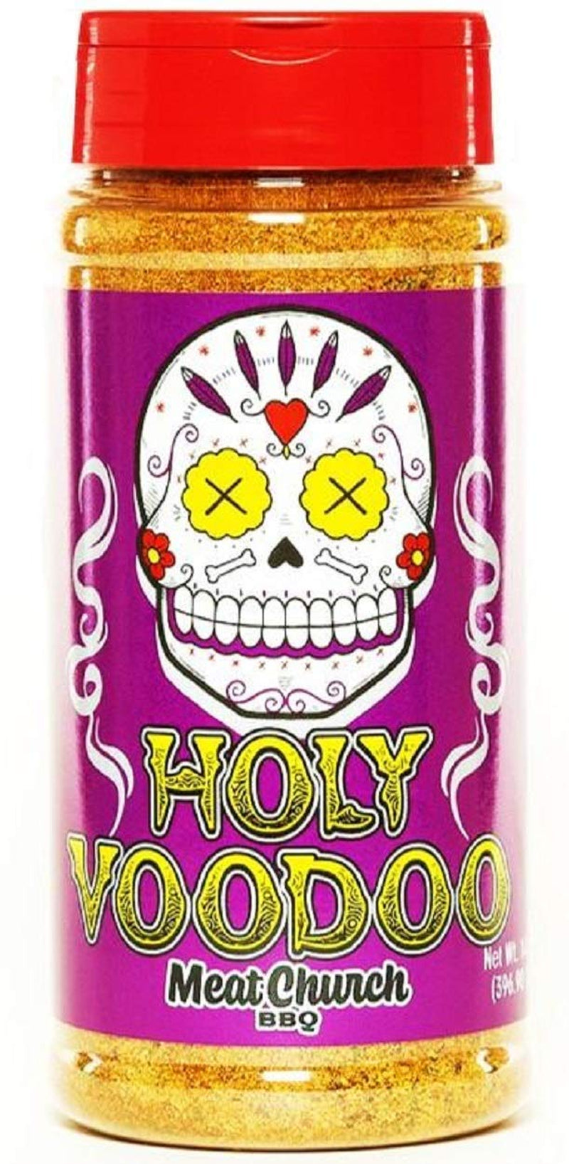 Meat Church BBQ Rub Combo: Holy Gospel (14 Oz) and Voodoo (14 Oz) BBQ Rub and Seasoning for Meat and Vegetables. Gluten Free. One Bottle of Each - Image 3