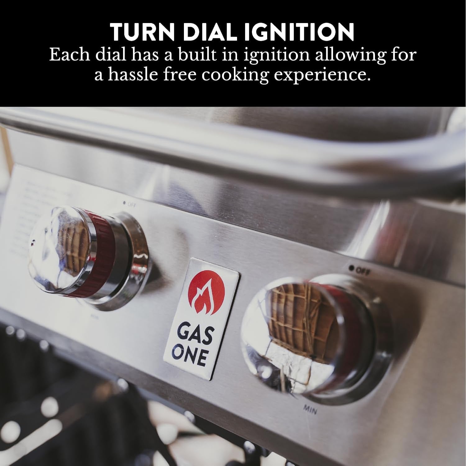 Gasone Portable Propane Grill – 16-Inch Stainless Steel Tabletop Grill – Tabletop Gas Grill with Heat Control and Built-In Thermometer – Large Cooking Area – Ideal for Outdoor. Camping. Travel. RV - Image 6