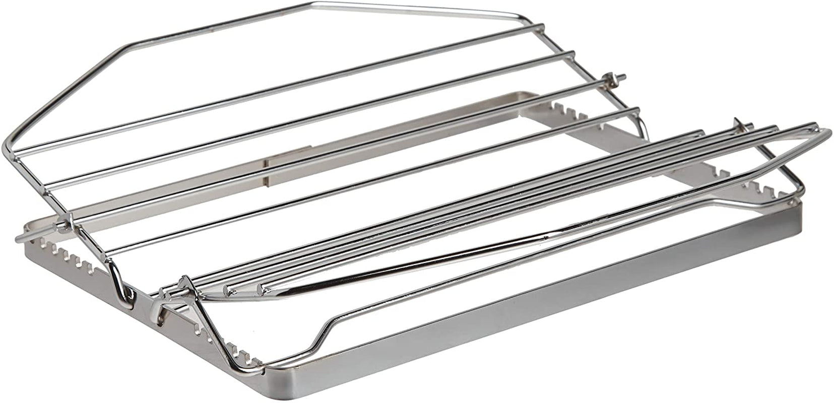 Norpro 275 Adjustable Roast Rack Nickel-Plated. 11 Inches. Silver
