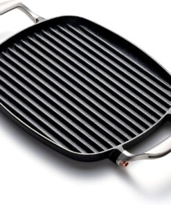 Cast Iron Grill Pan with Ridges 8.5 X 14.25 X 1.5
