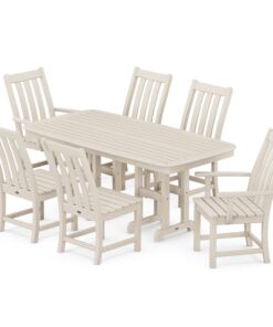 Polywood: Vineyard 7-Piece Dining Set in Sand