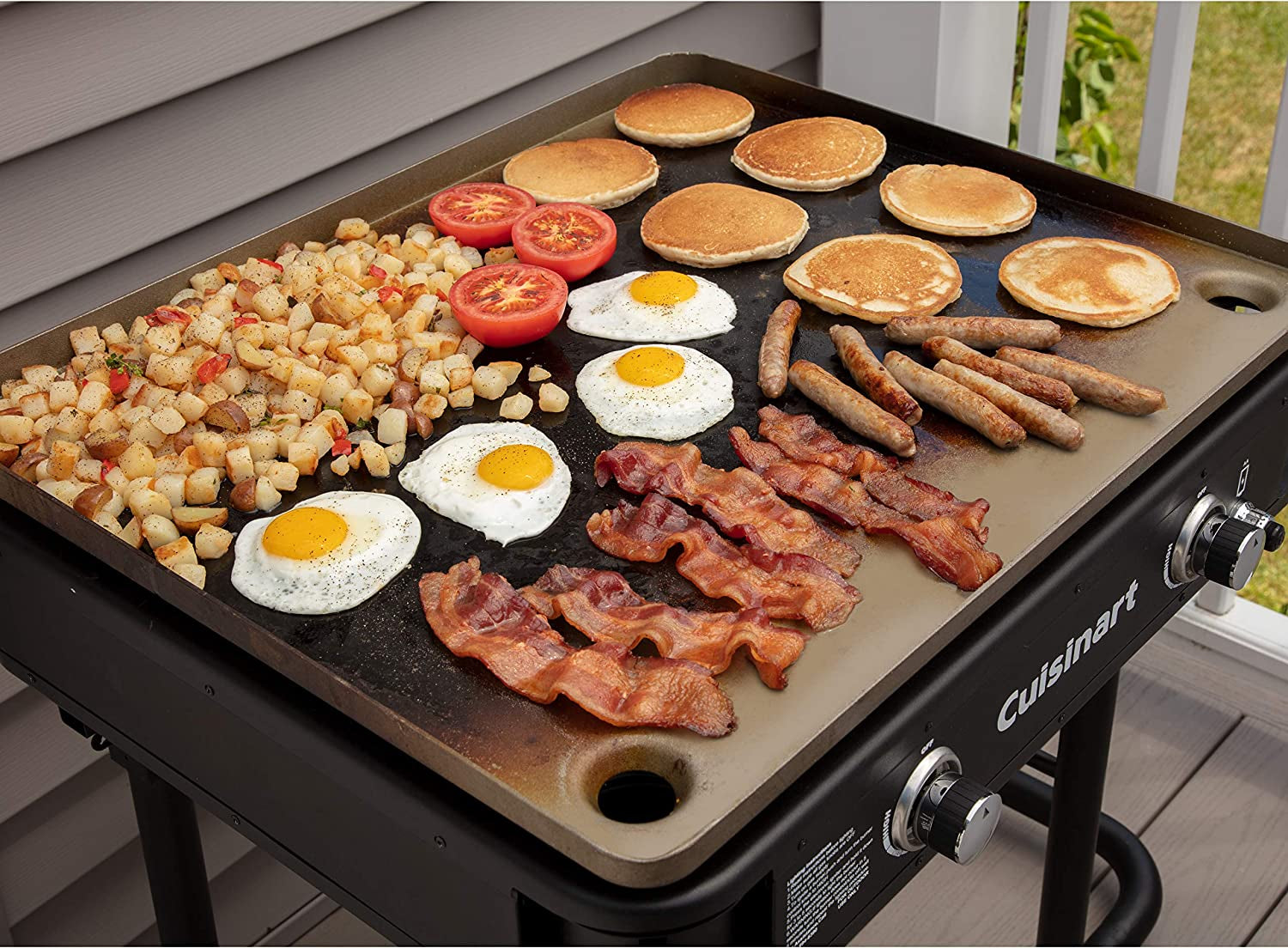 Flat Top Professional Quality Propane CGG-0028 28 Two Burner Gas Griddle - Image 8