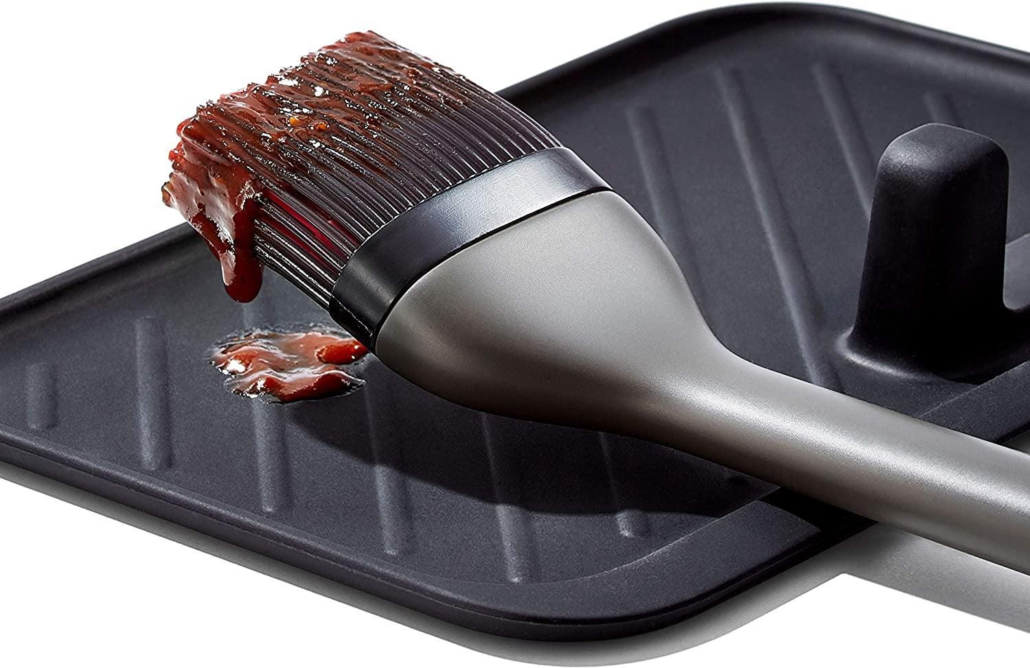 OXO Good Grips Grilling Tools. Basting Brush. Black - Image 8