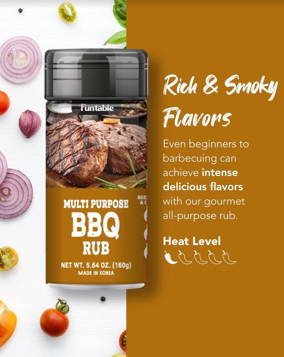 Chicken BBQ Spicy Rubs 4.93 OZ + Chicken BBQ Mild Rubs 7.05 OZ + Multi Purpose BBQ Spicy Rubs 5.64 OZ + Multi Purpose BBQ Rubs 5.64 OZ - Image 5