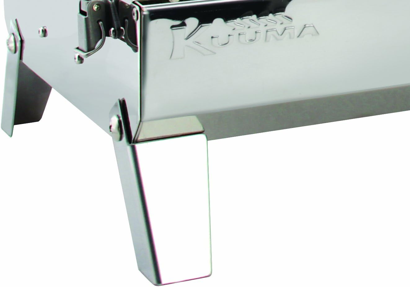 Kuuma Premium Stainless Steel Mountable Gas Grill W/Regulator -Compact Portable Size Perfect for Boats. Tailgating and More - Stow N Go 125 (58140) - Image 4