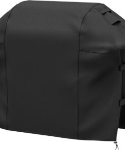 SHINESTAR Grill Cover for Weber Genesis 400 Series. Double Straps and Built-In Vents.Heavy Duty & Waterproof. Fits Grill up to 69 Inch Wide. Black