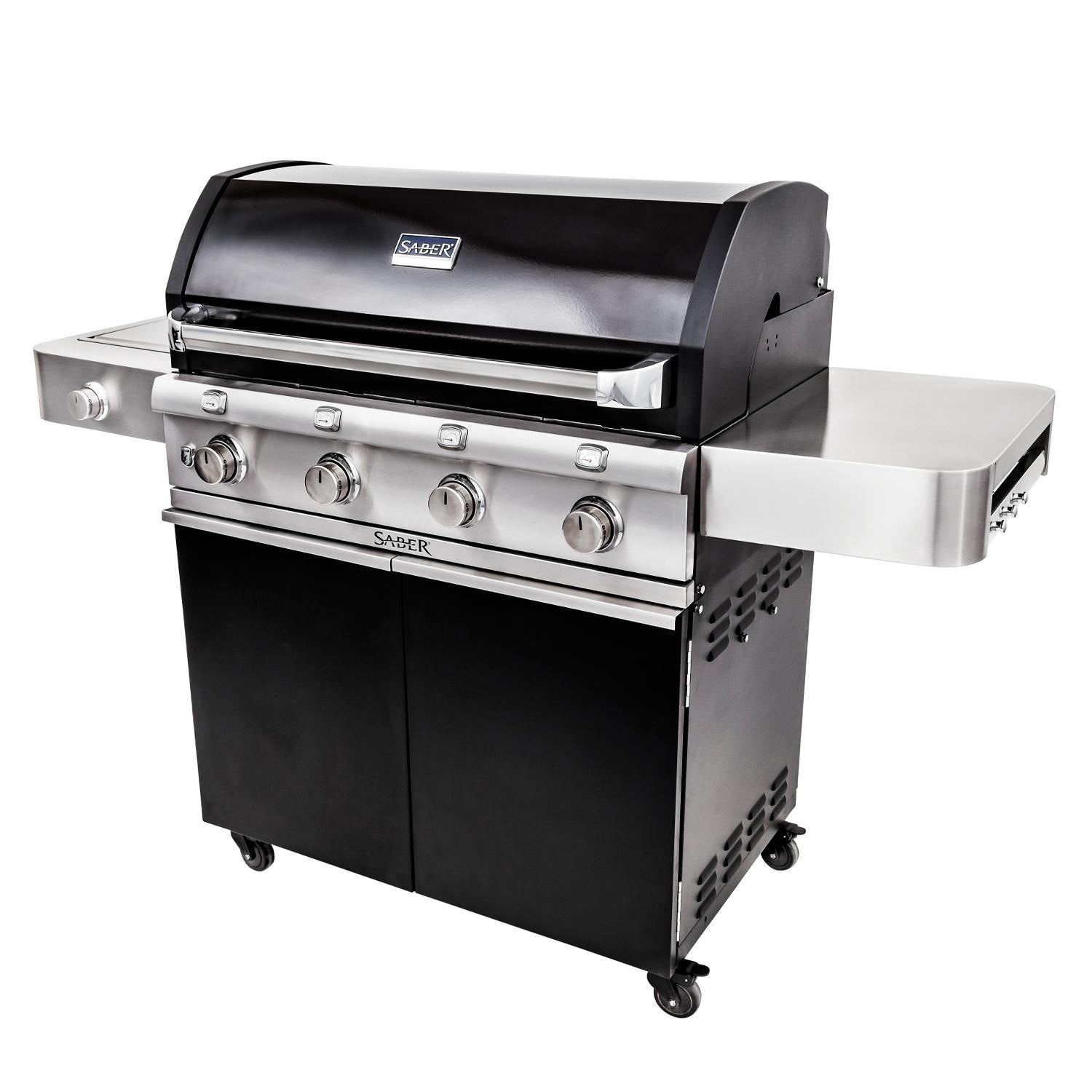 Saber Grills: 670 Series 4-Burner Cart Grill (LP) - Image 2