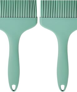 Basting Brush Silicone Pastry Baking Brush Large Grill BBQ Sauce Marinade Meat Glazing Oil Brush Heat Resistant. Kitchen Cooking Baste Pastries Cakes Desserts. Dishwasher Safe 2Pack (2)