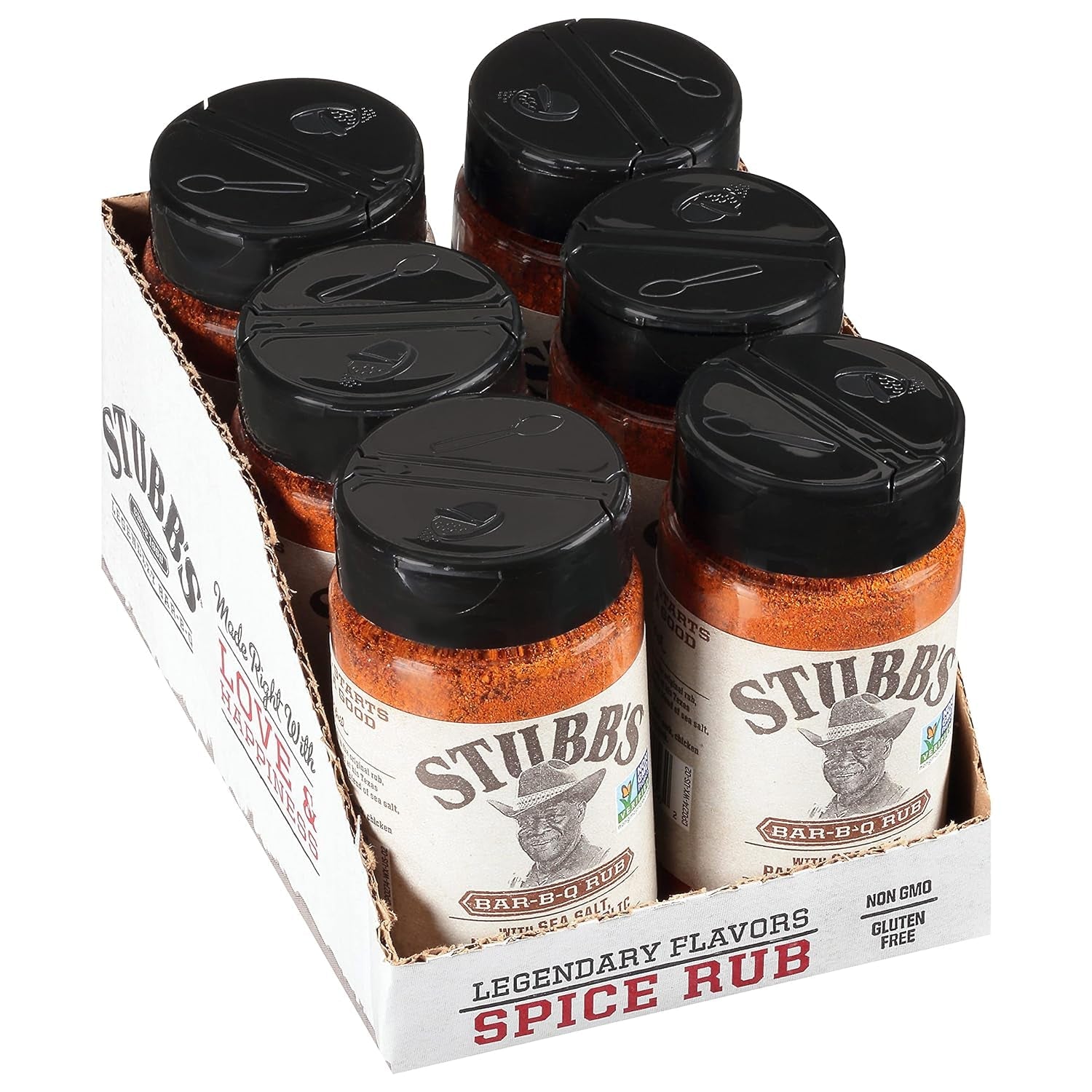 Stubb'S Bbq Rub. 4.62 Oz (Pack of 6)