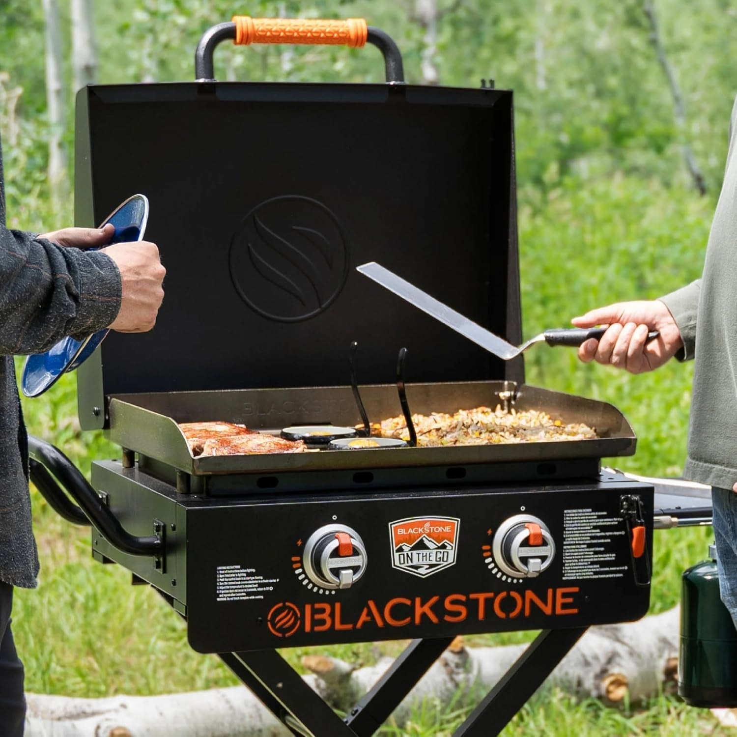 Blackstone 22 Inch Griddle - Portable Blackstone Omnivore Grill with Flexfold Legs. Includes Accessories. Seasoning. and Griddle Gloves - Image 6