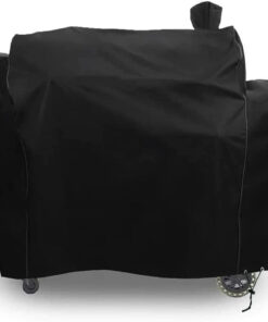 Grill Cover for Pit Boss Pro Series Triple-Function Combo Grill PB1100PSC2 PB1100PSC1 Pit Boss PB1230 Sportsman 1230 Pellet/Gas Combo Grill Cover Heavy-Duty. Black. PB 67364