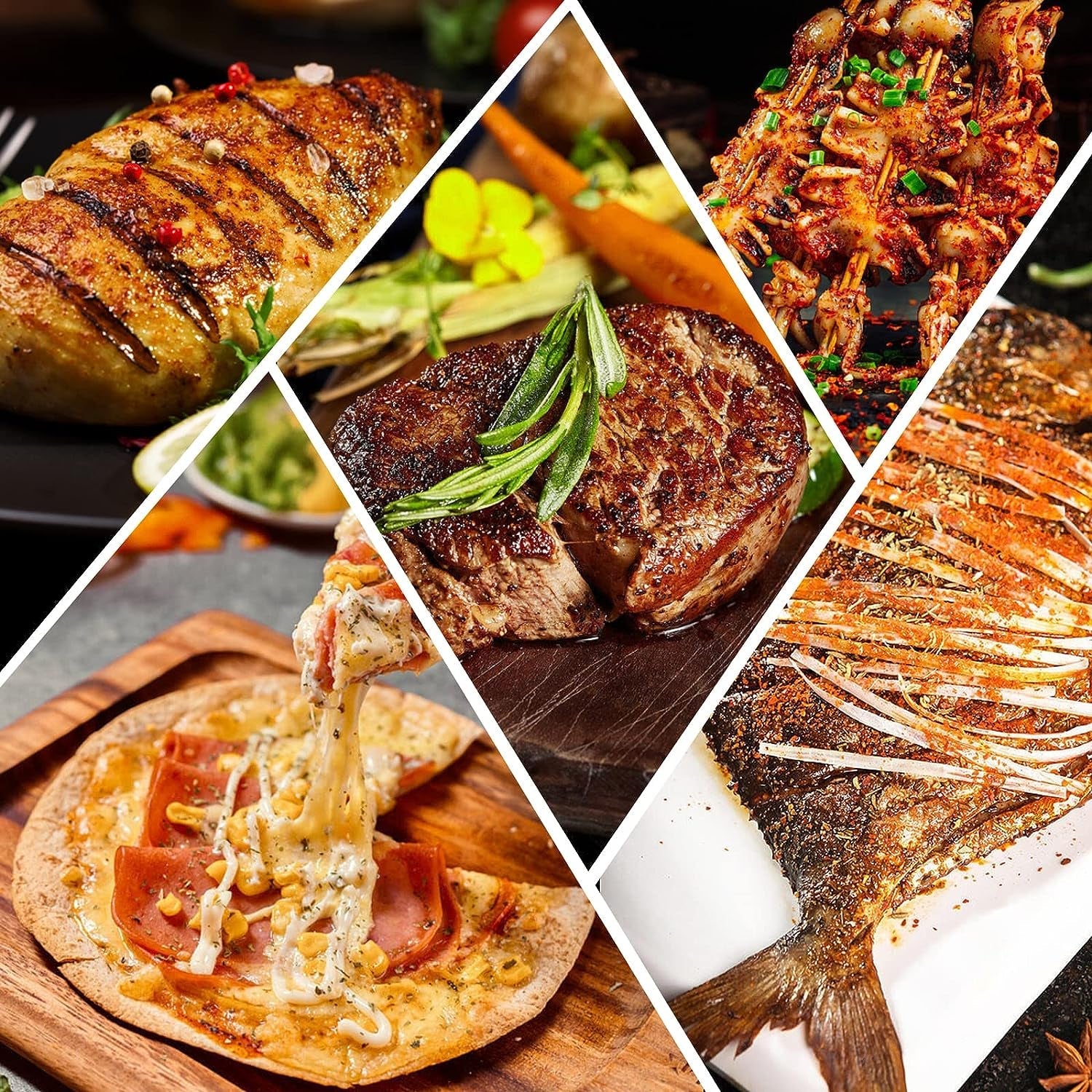 Commercial Electric Griddle 22. 3000W Electric Flat Top Griddle Grill Indoor with 122~572℉ Adjustable Temperature Control. Non-Stick Stainless Steel Teppanyaki Grill for Restaurant. Hotel - Image 7