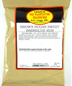 A.C. Legg - Brown Sugar Sweet Barbecue Rub - 8 Ounce