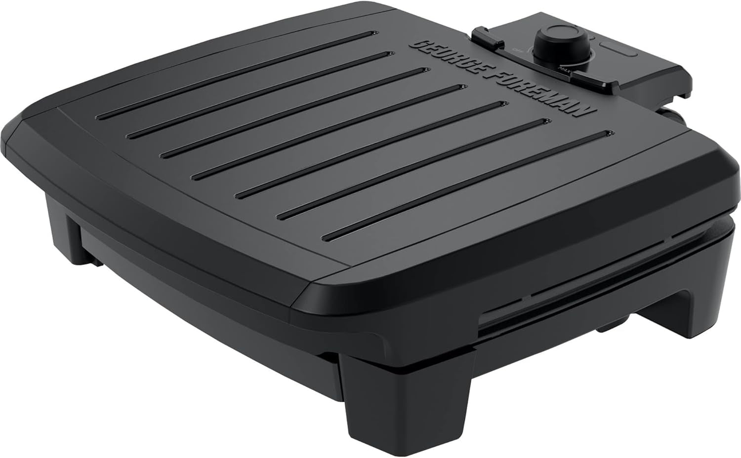 GEORGE FOREMAN® Contact Submersible™ Grill. 5-Serving Grill - Adjustable Temperature Control. Black Plates. Wash the Entire Grill - Image 9