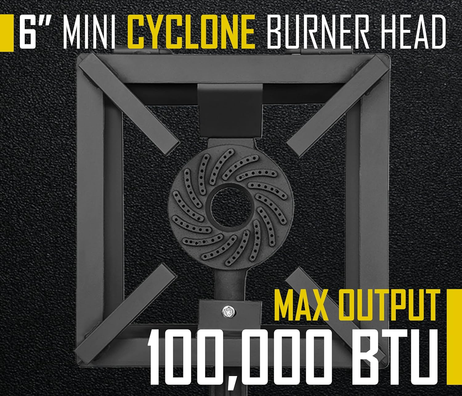 CONCORD 12 the BLOCK BURNER Single Propane Outdoor Burner. 100.000 BTU Great for Home Brewing. Camping. Tailgating. and More! - Image 4
