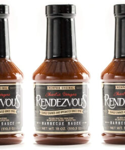 Charlie Vergos Rendezvous (Memphis) Famous Barbecue Sauce 1LB 2Oz (3 Pack)
