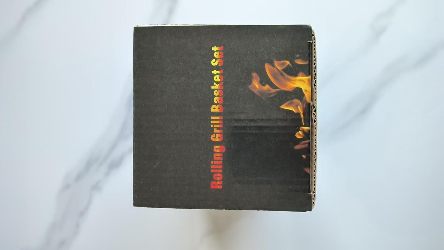 Rolling Grill Basket(2Pcs). Removable Wooden Handle. 304 Stainless Steel. Nesting Grilling Net. BBQ Accessories Tool for Vegetable Shrimp. Outdoor Cooking Camping. Birthday Gifts for Men Dad Husband - Image 11