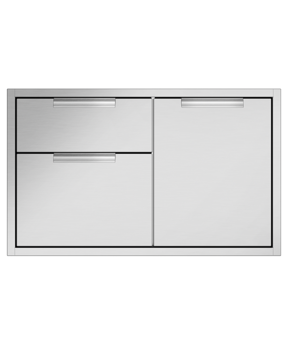 DCS: 36 Door/Drawers Combo