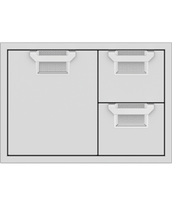 Aspire: 30 Double Drawer and Storage Door Combo