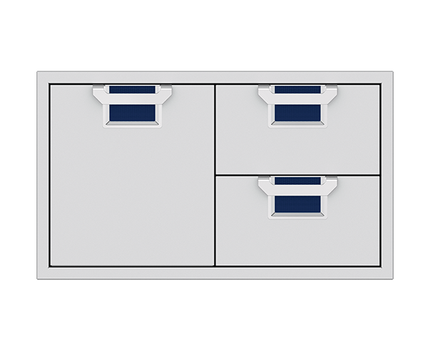 Aspire: 36 Double Drawer and Storage Door Combo - Image 16