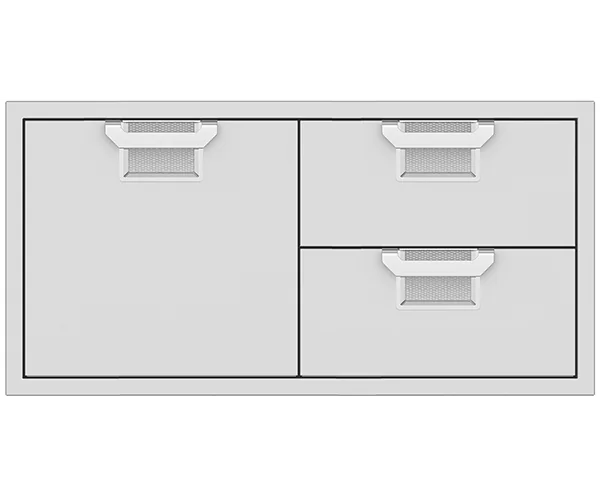 Aspire: 42 Double Drawer and Storage Door Combo
