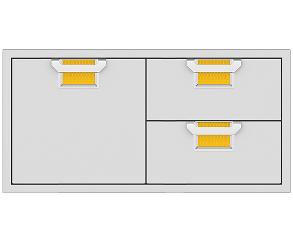Aspire: 42 Double Drawer and Storage Door Combo - Image 4