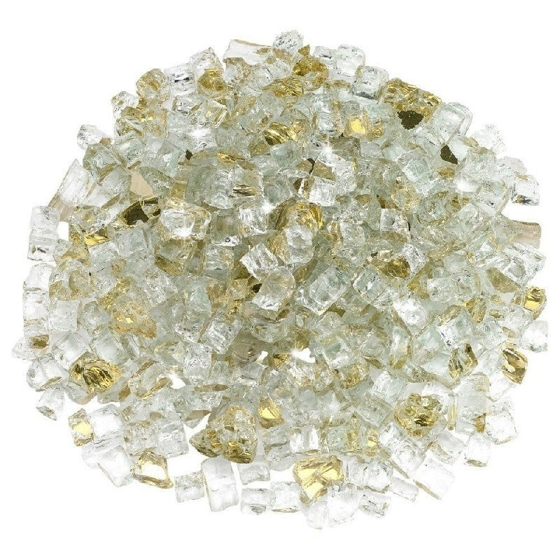 American Fire Glass: 1/2 Reflective Glass- 10 LB Jar - Image 7