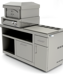 Alfresco: Pizza Ovens : 30 Deluxe Pizza Oven Prep Cart